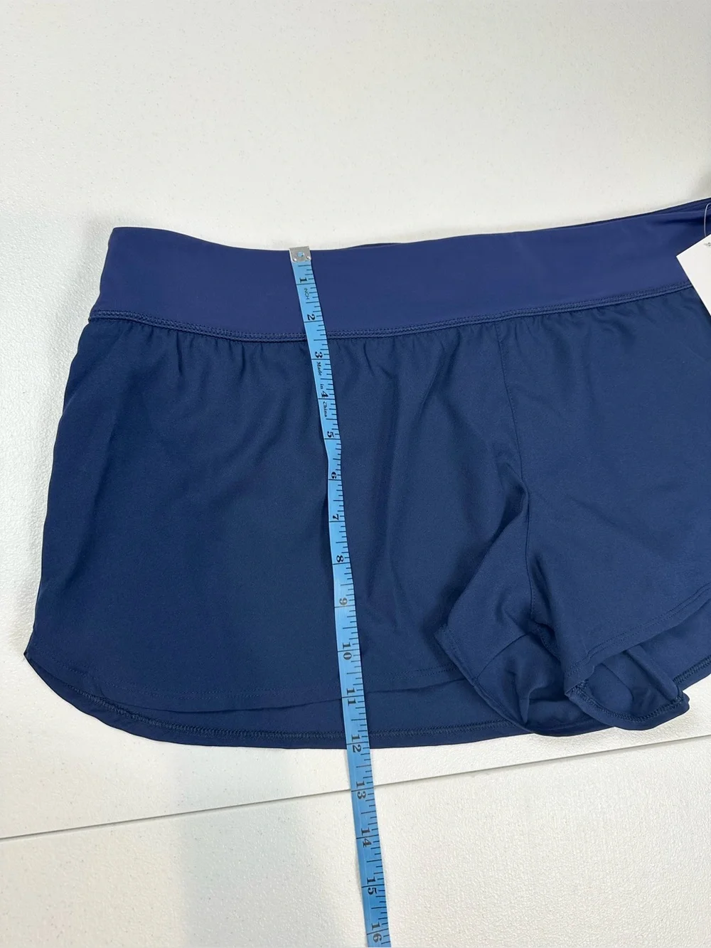 Nike Women’s Size XXL‎ 2XL Solid Element Swim Bottom Boardshorts Navy Blue NWT